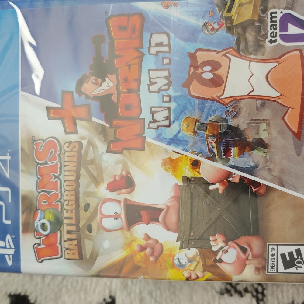 Worms Battleground + Worms W.M.D PS4 BRAND NEW - Picture 2 of 3